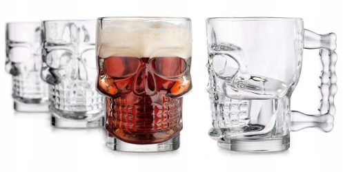 Vrček za pivo CZASZKA Domex Decor 500 ml 1 kos.