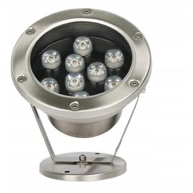   Lampa za bazen z LED svetilkami za fontane 9W rdeča IP65 12V