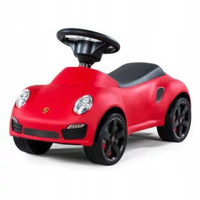   Porsche 911 Turbo S Veliko otroško vozilo s klaksonom - Rdeče