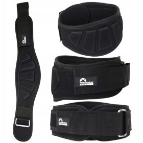 Pas za bodybuilding Majestic Sport EVA PRO črni r. M