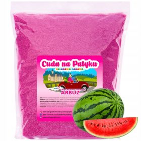   Sladkorni prah za sladkorno peno za stroj Watermelon Pink Sladka vata sladkor 1 KG S roza 1 W