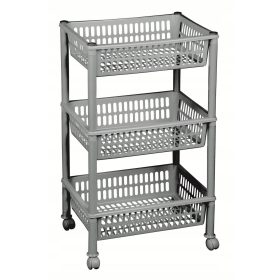    Kopalniški regal Plast Team Jumbo Eco 29 x 39,4 x 68,5 cm siv