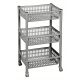  Kopalniški regal Plast Team Jumbo Eco 29 x 39,4 x 68,5 cm siv
