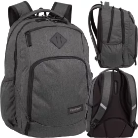   Večnamenski šolski nahrbtnik CoolPack Senčila sive barve in srebra 30 l