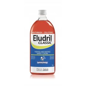 ELUDRIL CLASSIC SREDSTVO ZA IZPIRANJE UST Z CHX 0,10% 1L