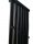Vrhunski vodni kopalniški radiator Dragon 824 W 570 x 1200 mm - Bela, Črna, Siva