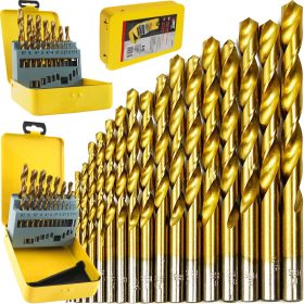 Zestaw vrtal za kovino 1-10mm 19 kosov HSS trdna kovina