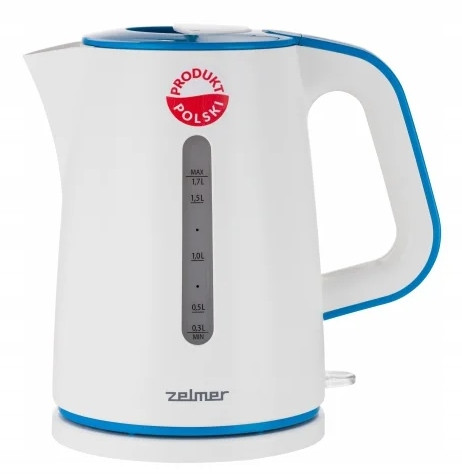 Zelmer ZCK7620B Električni Kuhalnik za Vodo 1,7 l 2200W Bel