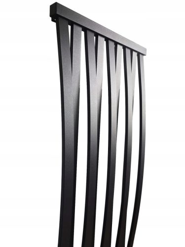MX 450x1200 DEKOR 3D radiator 50 mm črn