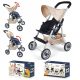 Lahki voziček za punčke Super-Toys