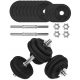 Nastavljive železne uteži 2x15kg Set plošč 30kg