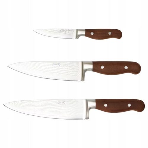 Briljantni set nožev v škatli IKEA BRILJERA, 3 kosi