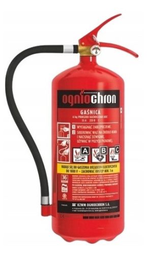 POŽARNI APARAT NA PRAH 6KG OGNIOCHRON GP-6x ABC BHP