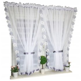 Eleganten večnamenski zaves 300 cm x 150 cm