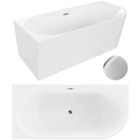 MEXEN MIA AKRILNA KAD Z ODTOKOM NA SREDINI 170 x 80 cm