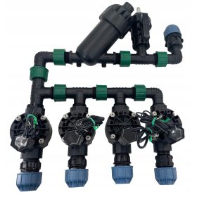 Kolektor za deževnico Rain Bird 4 sekcije HV 100 25mm SET