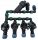 Kolektor za deževnico Rain Bird 4 sekcije HV 100 25mm SET