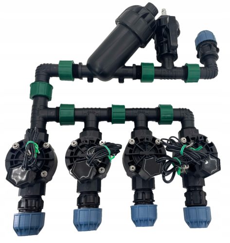 Kolektor za deževnico Rain Bird 4 sekcije HV 100 25mm SET