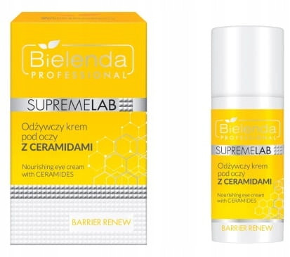 Bielenda Professional SupremeLab hranilna krema za oči s ceramidi 15 ml