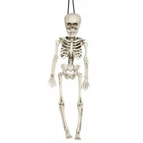   Slovenian Name: Viseči človeški skelet 40cm za Halloween dekoracijo

SEO-Optimized Description:
Viseči človeški skelet je odlična dekoracija za Halloween zabavo. Ta realističen skelet je dolg približn