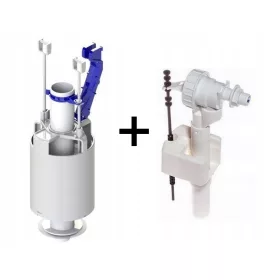   Ceresit kotni ventil 3/8'' za splakovalnik - plastični, mehanski