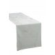 Namizni prt Welur Blink16 35 cm x 180 cm - Bela