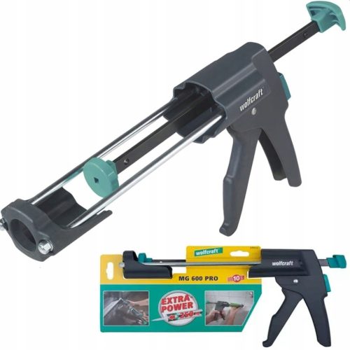 Wolfcraft 300 Silikonska Pištola za Ožemanje Gostih Mas