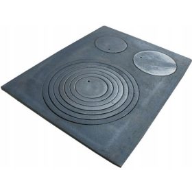 ELEZNA KUHALNA PLOŠČA S 3 LUKNJAMI POZNAŃ 68x53cm