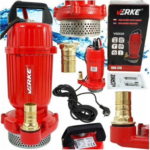 Potopna črpalka Verke 370 W 5000 l/h