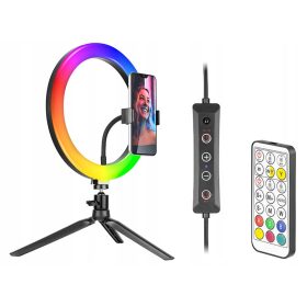 Tracer RGB Ring Svetilka 26 cm z Stativom