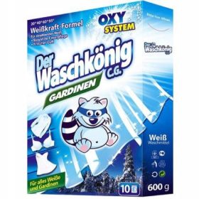 Belilni pralni prašek za zavese in spodnje perilo 0,6 kg