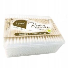   BAMBUSOVE HIGIENSKE PALČKE MAT HIGIENSKE PALČKE BAMBUS 200 KOS LYBAR BOX