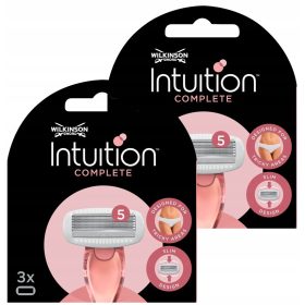   Wilkinson Sword Intuition Complete rezervne rezila za britvice za ženske, 3 kos