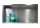 Vgradna polica za okrevanje Balneo Wall-Box One Inox 60x30x10 cm srebrna
