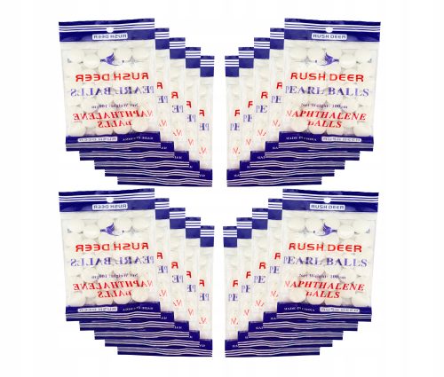 Zaščitne kroglice proti moljem, podganam, kunam in pticam, 2kg