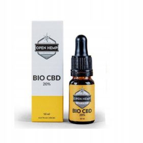   CBD konopljino olje 20% Izvleček konopljinih semen Open Hemp BIO CBD Oil 10 ml