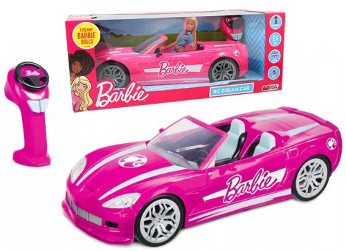 BARBIE Roza Kabriolet na Daljinsko Vodenje