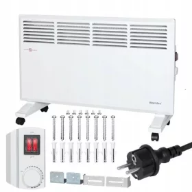    Električni konvektor Warmtec EWN-2000 2000 W | Stenski in prostostoječi | Termostat | IPX4
