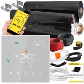    Mission Air SET Folija Grelna Podloga INFRARDEČA 100cm I 3m² 160W/m² PTC