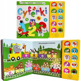 ZVOČNA KNJIGA ŠTEVILKE ŠTEVANJE POSLUŠANJE PONAVLJANJE