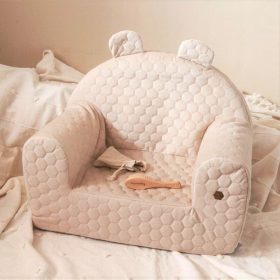  Otroški fotelj Moominky, bež odtenki