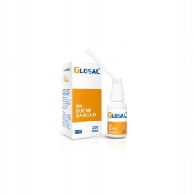 Slovenian Name: GLOSAL Tekočina za Vneto Grlo 25 ml