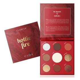  CLARESA HOTTIE FIRE PALETTE 9 SENČIL
