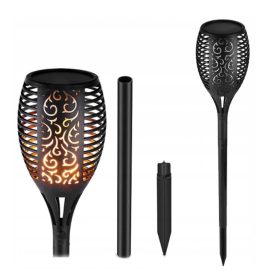    Vgradna solarna svetilka Forever Speed črna, 78 cm, 4 kosi.