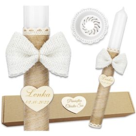 Krstna in obhajilna sveča BOHO, Svečnik CLS