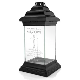 XXL sveča za moža s graviranjem