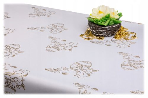 Plamoodporni namizni prt DWUSTRANSKI 150x350 cm - VELIKONOČNA DEKORACIJA