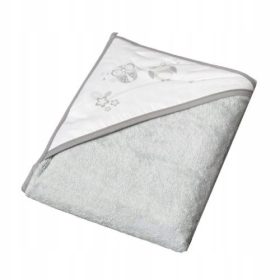 TEGA BABY Okrycie kopalke 80x80 cm SOWA siva