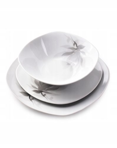 Elegantni jedilni servis Mondex Magnolia 18 kosov