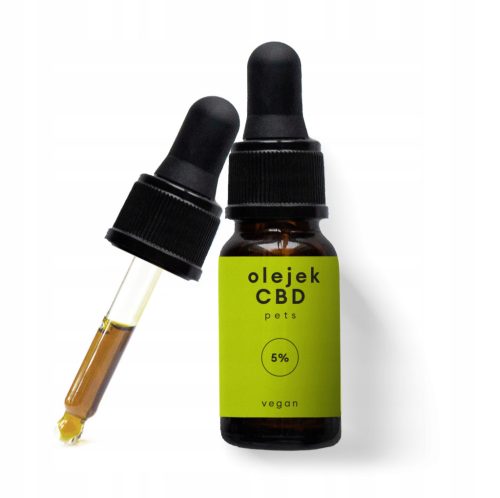 CBD olje 5% FULL SPECTRUM za pse in mačke VEGAN 30 ml